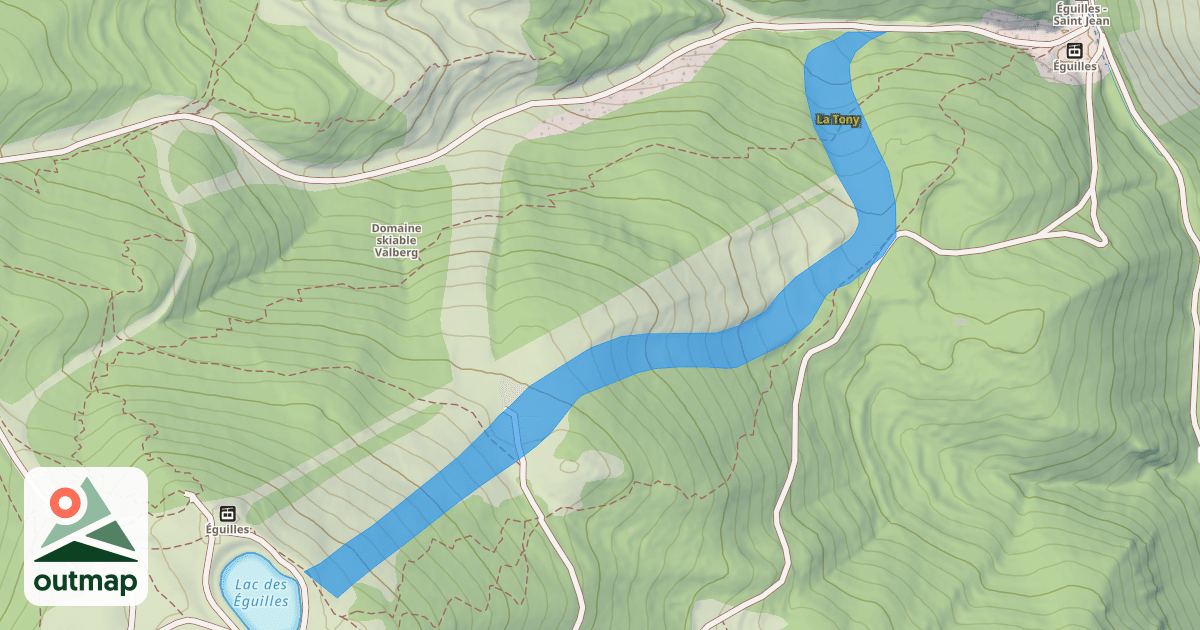 Map of La Tony