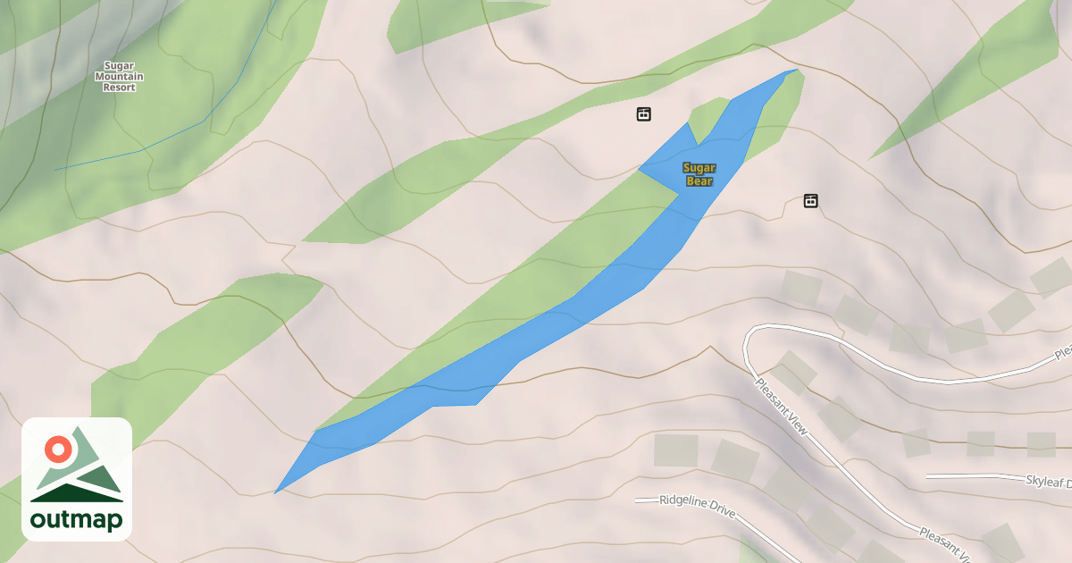 Map of Sugar Bear