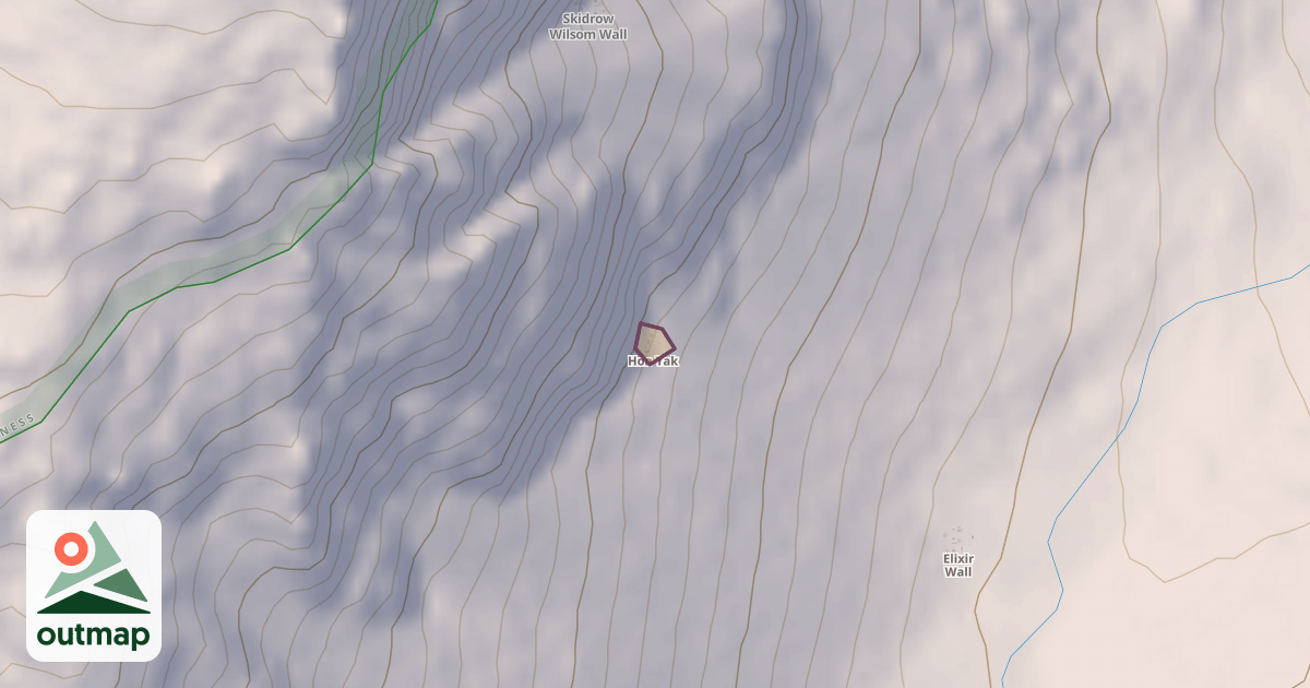 Map of Hon Yak