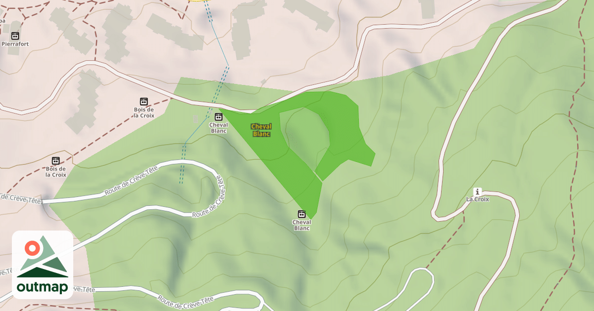 Map of Cheval Blanc