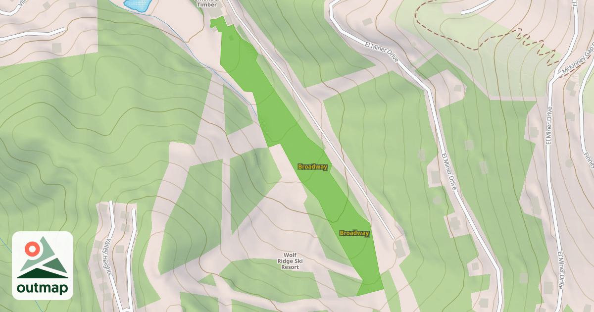 Map of Broadway
