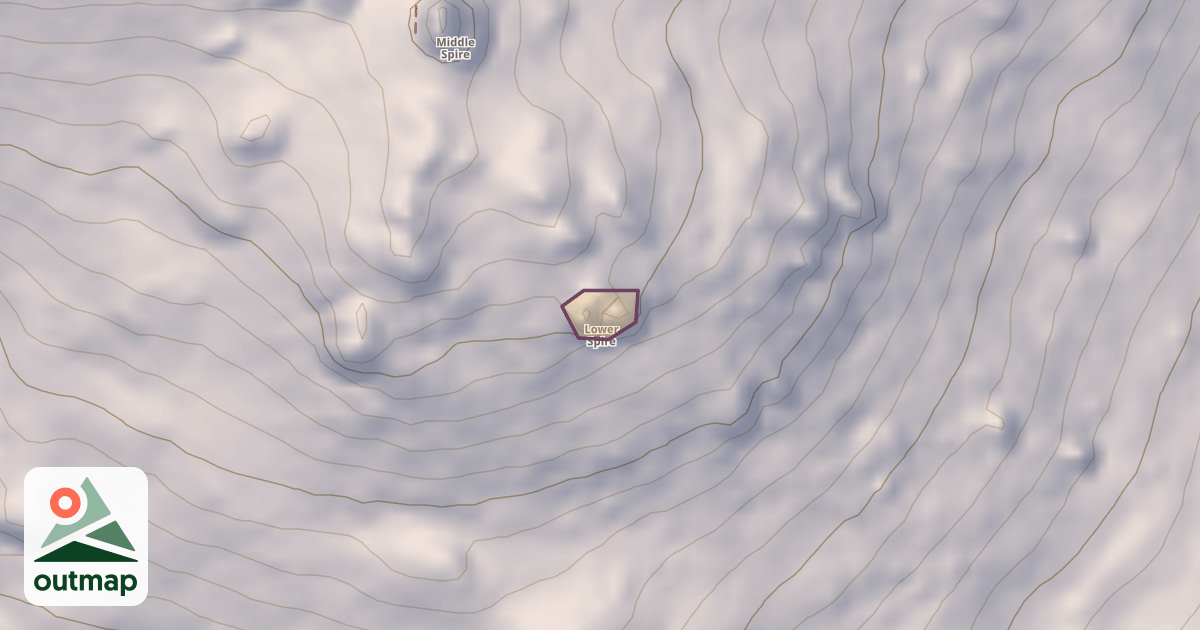 Map of Lower Spire