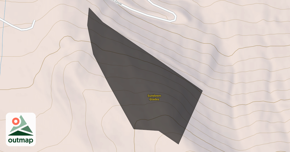 Map of Sundown Glades