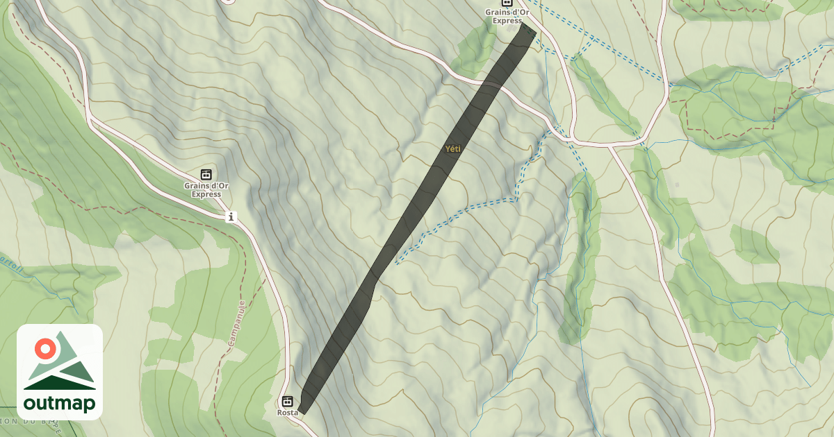Map of Yéti