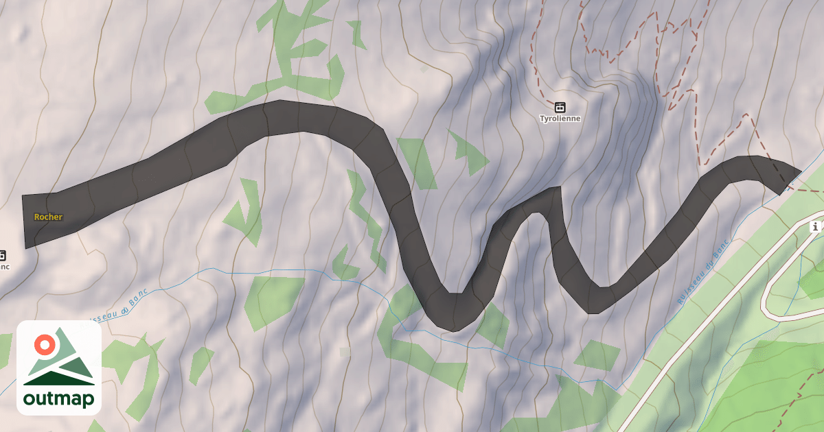 Map of Rocher