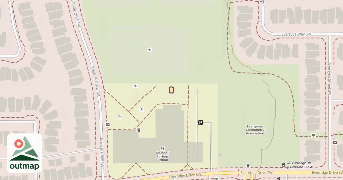 Map of Climbing Site