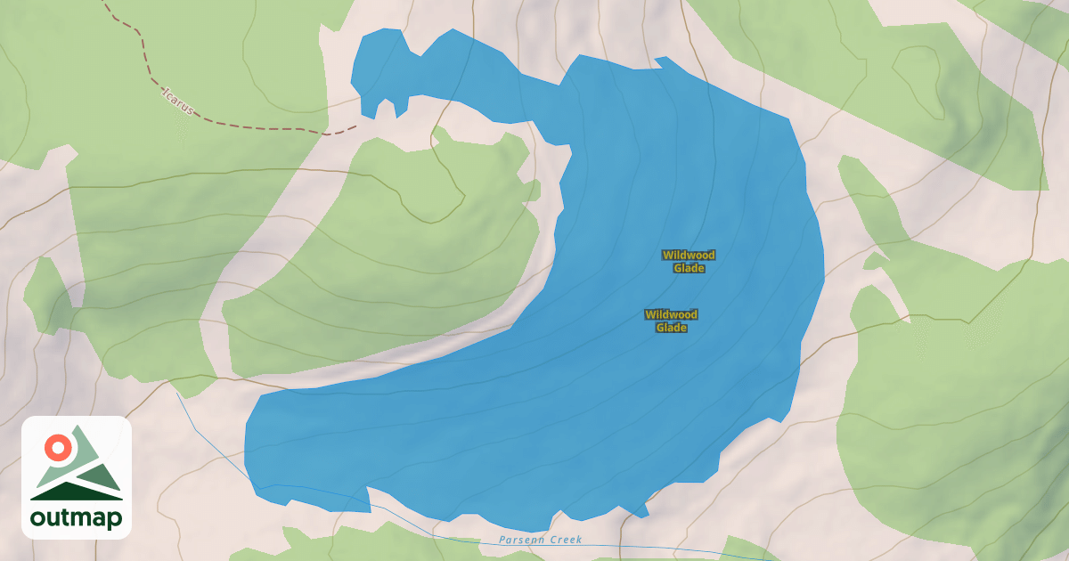 Map of Wildwood Glade