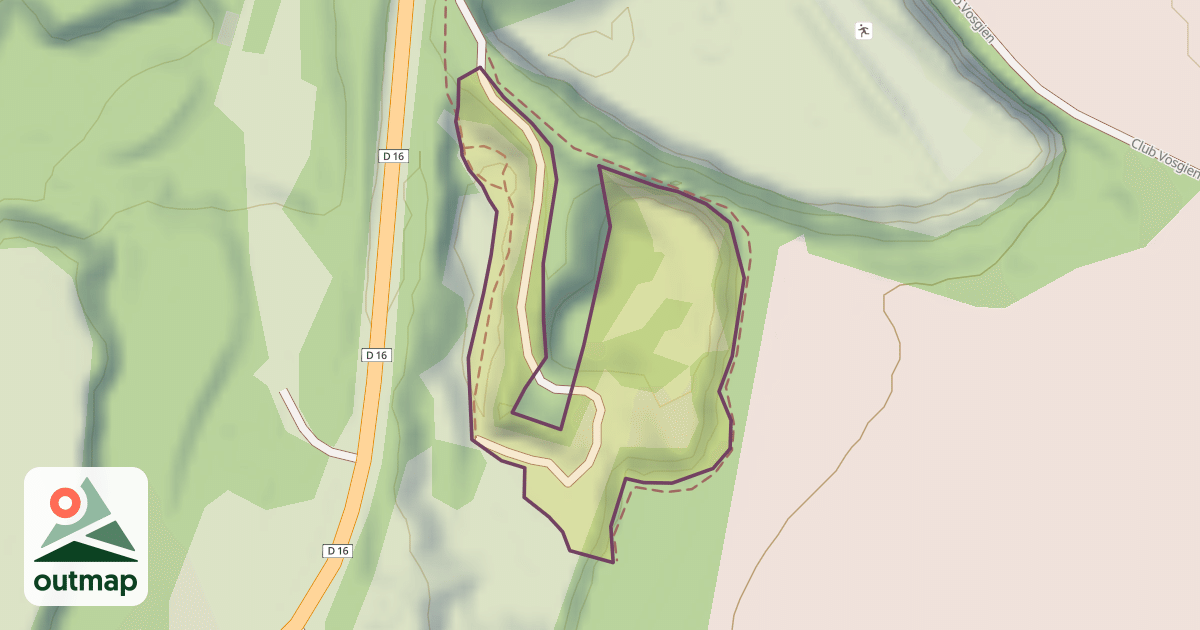 Map of Climbing Site