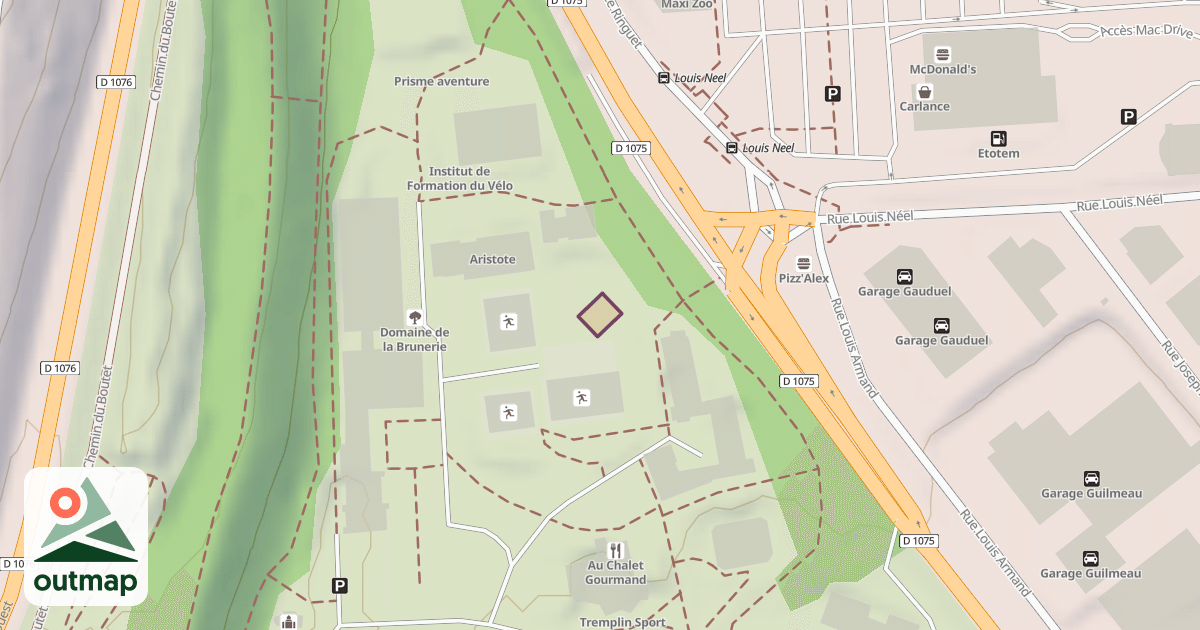 Map of Climbing Gym