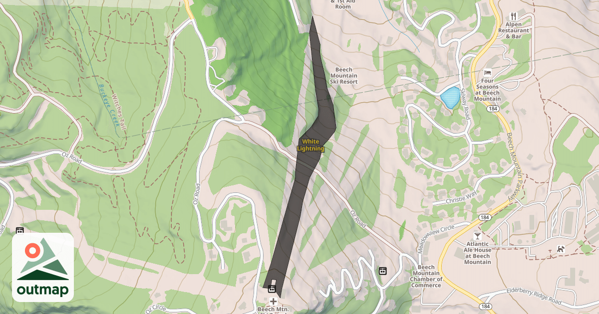 Map of White Lightning