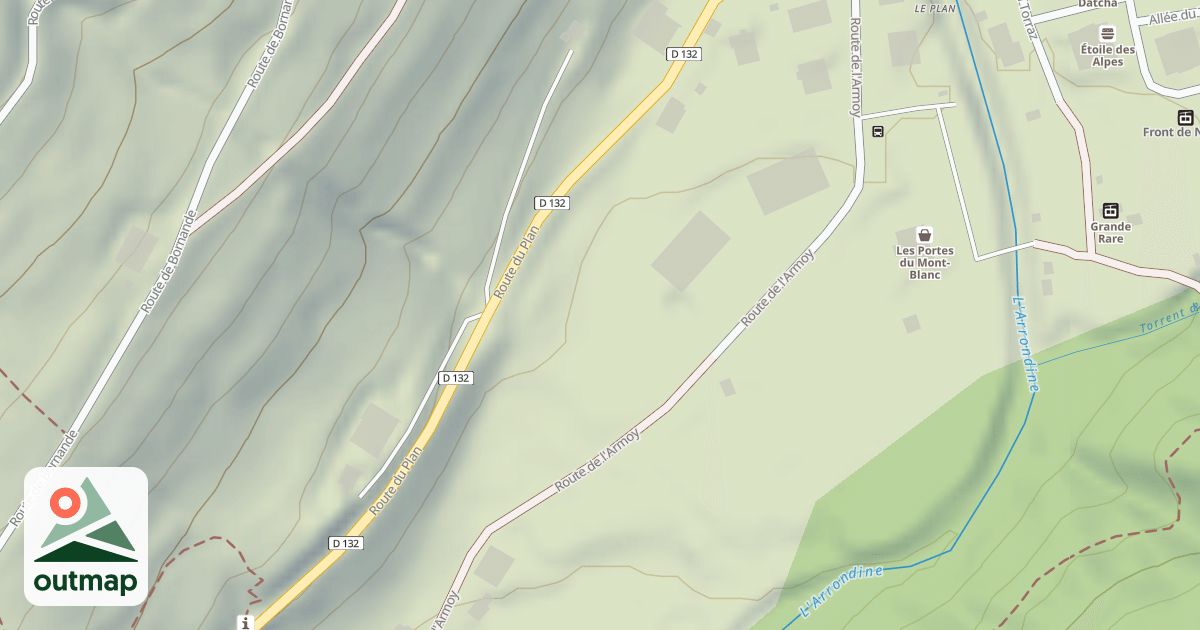 Map of Luge Plan