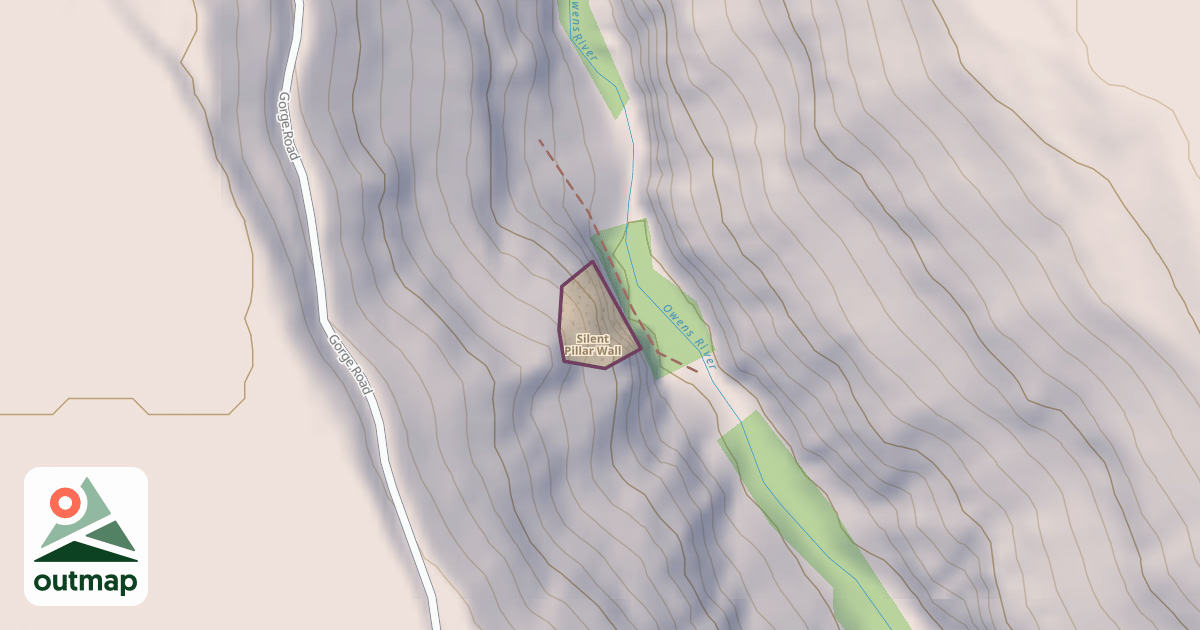 Map of Silent Pillar Wall