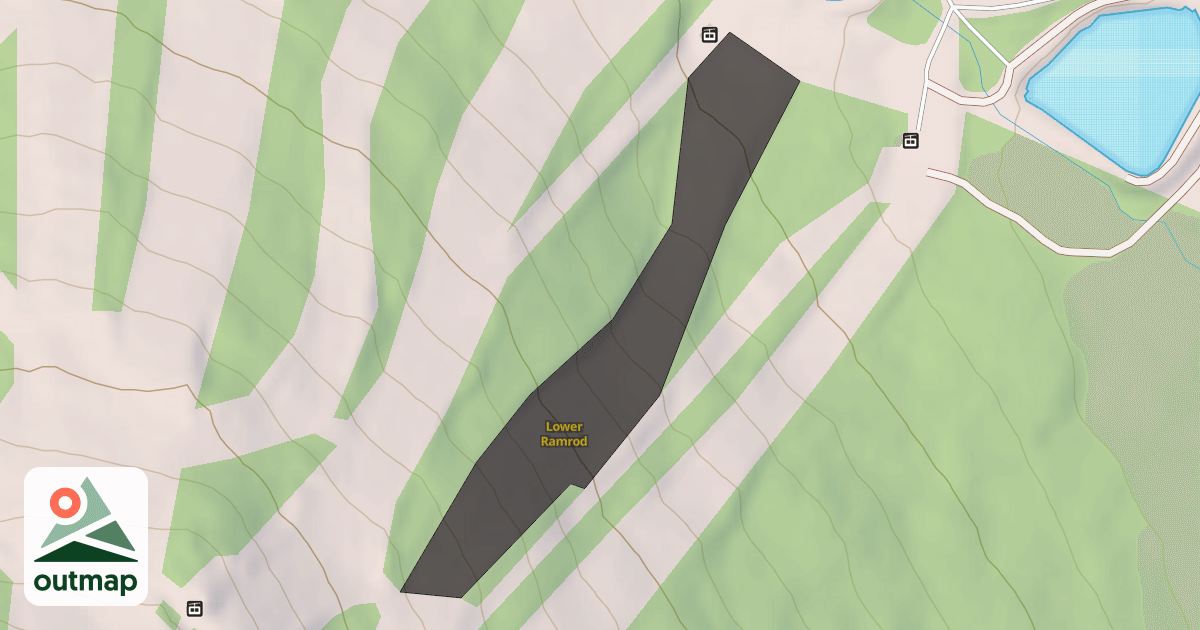 Map of Lower Ramrod