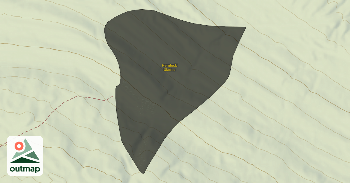 Map of Hemlock Glades