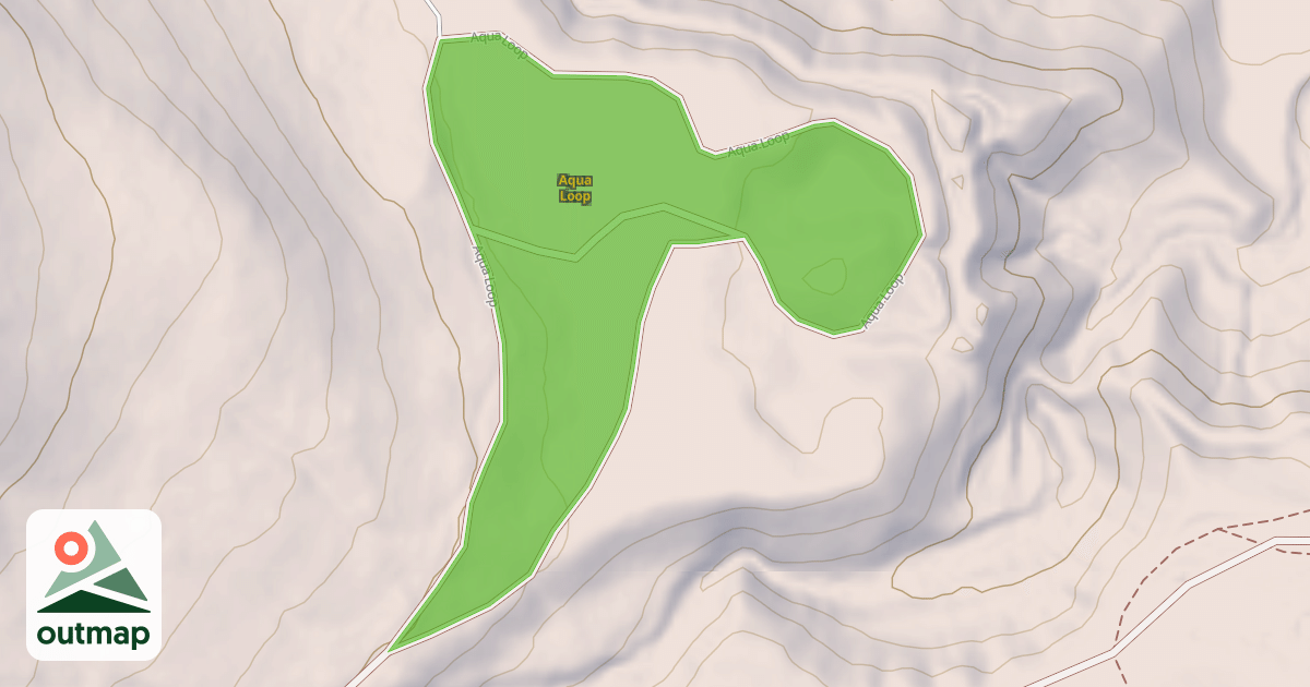 Map of Aqua Loop
