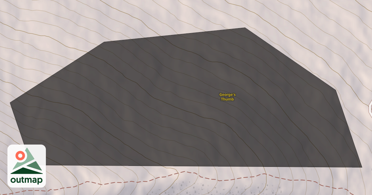 Map of George's Thumb