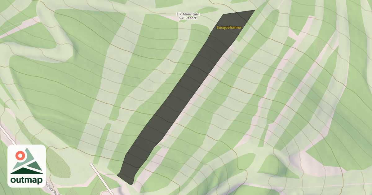 Map of Susquehanna