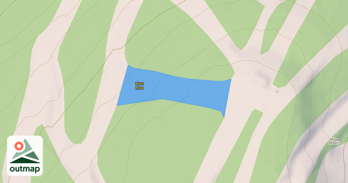 Map of Bear Paw