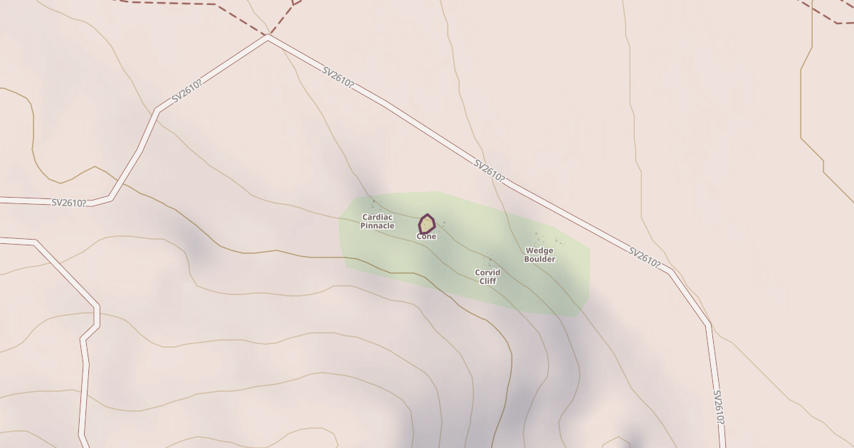 Map preview of Cone