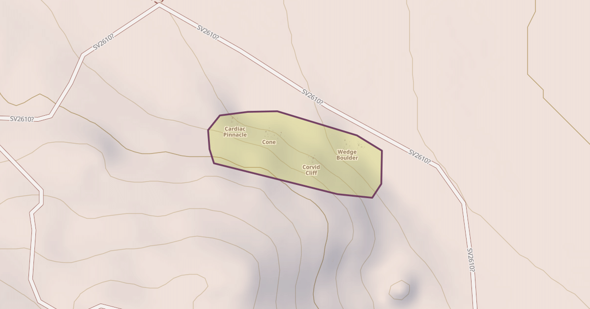 Map preview of Fairview Rocky Point