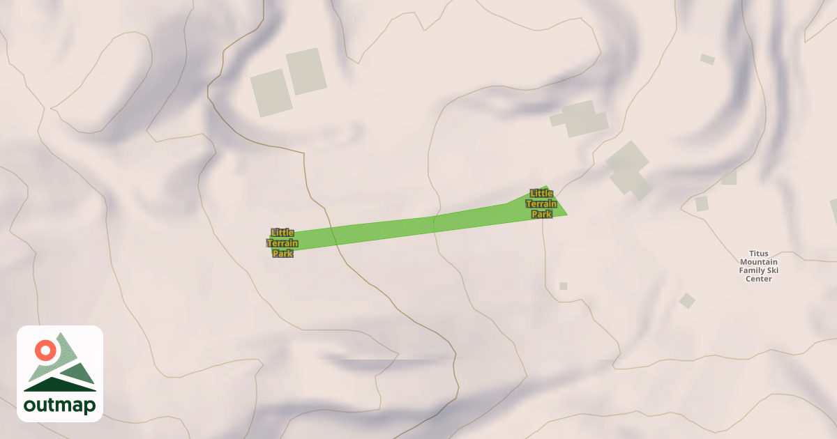 Map of Little Terrain Park