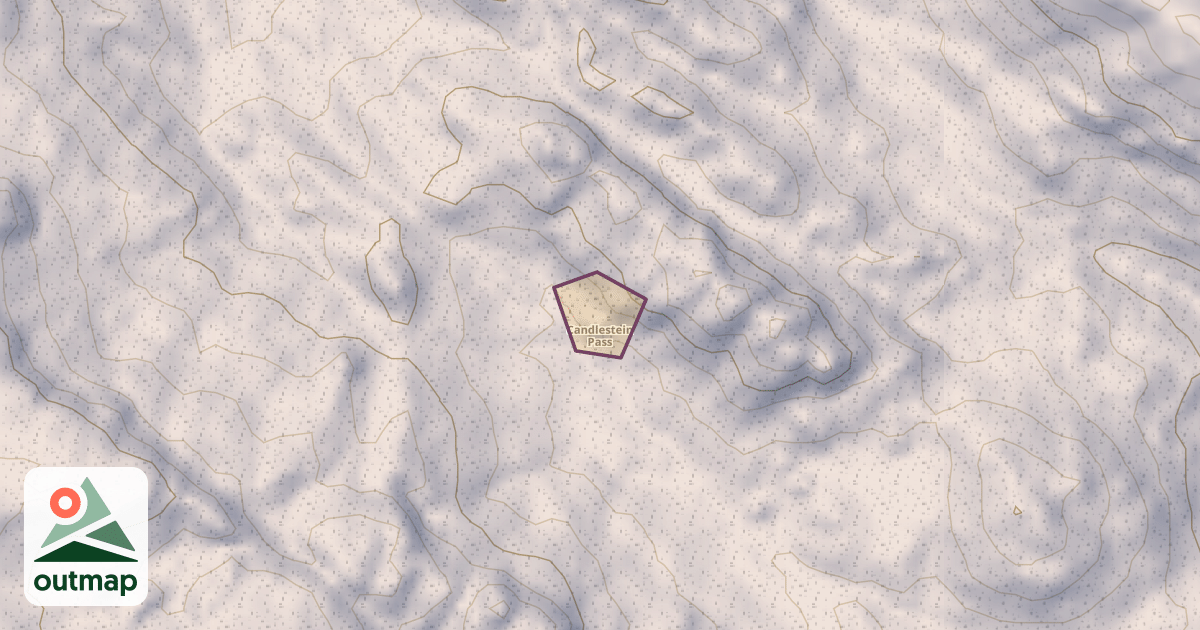 Map of Candlestein Pass