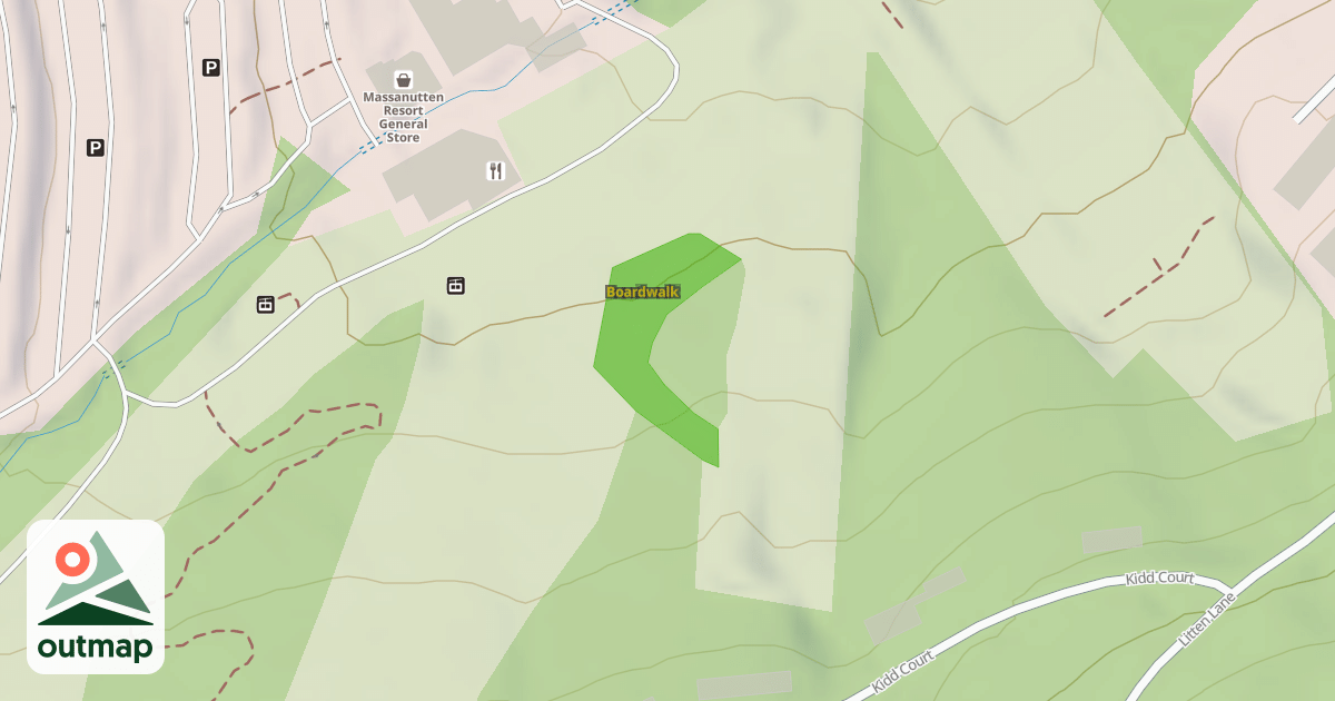 Map of Boardwalk