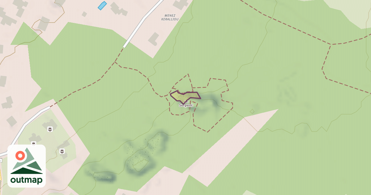 Map of Le Serpent