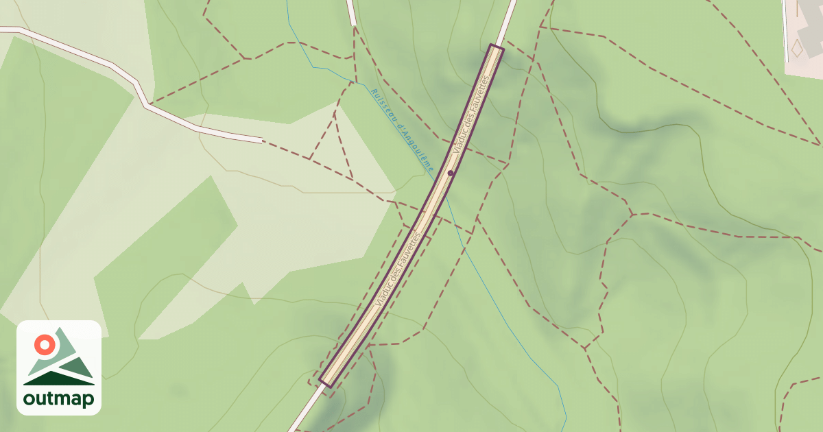 Map of Viaduc des Fauvettes