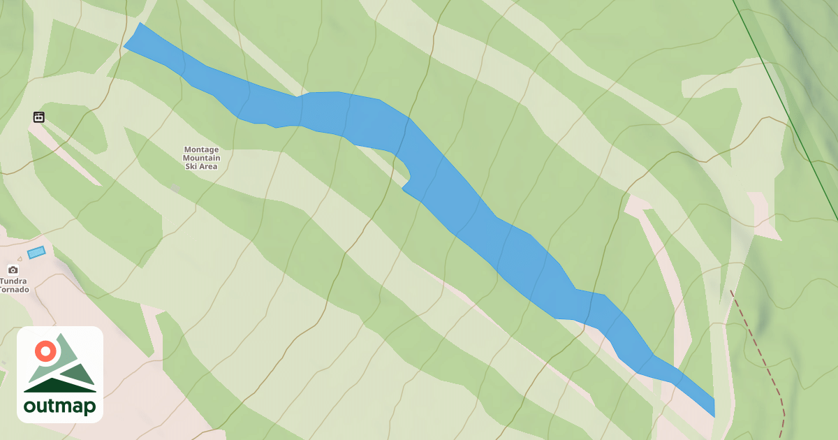 Map of Upper Runaway