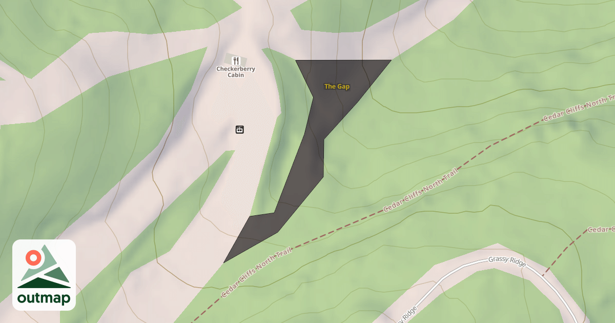 Map of The Gap