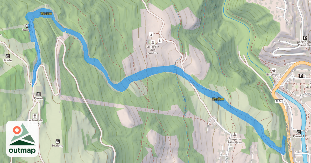 Map of Vauban