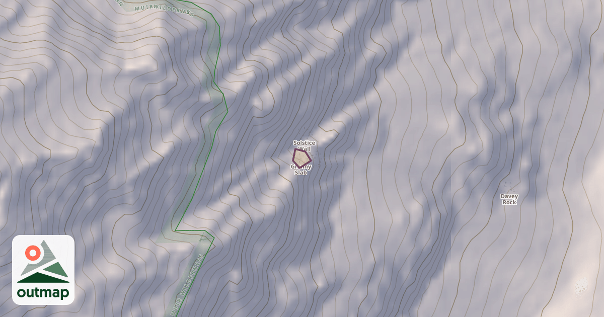 Map of Granny Slab