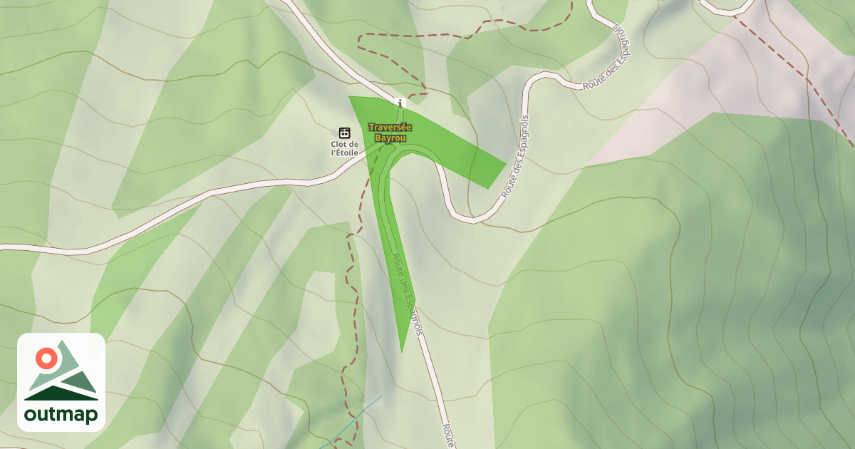 Map of Traversée Bayrou