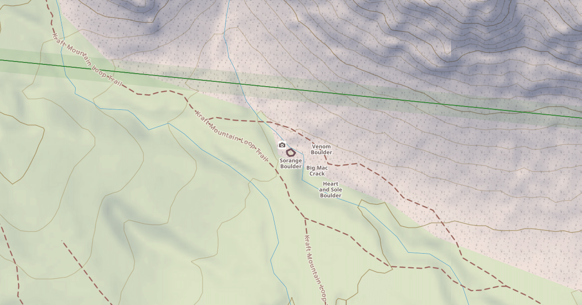 Map preview of Sorange Boulder