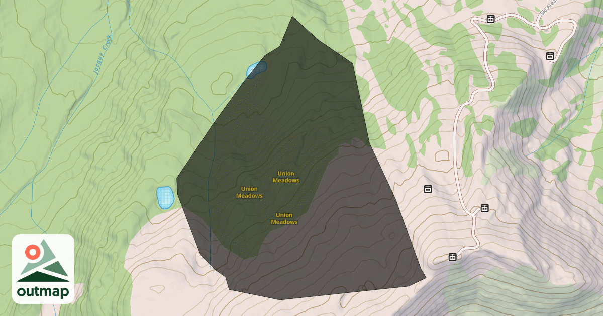 Map of Union Meadows