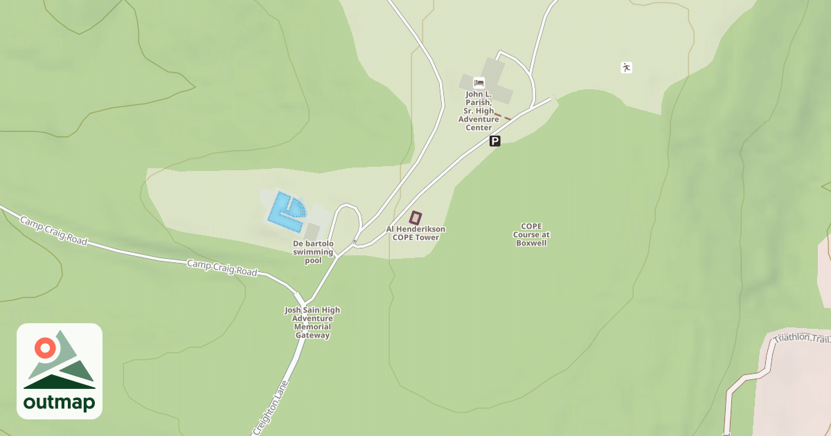 Map of Al Henderikson COPE Tower