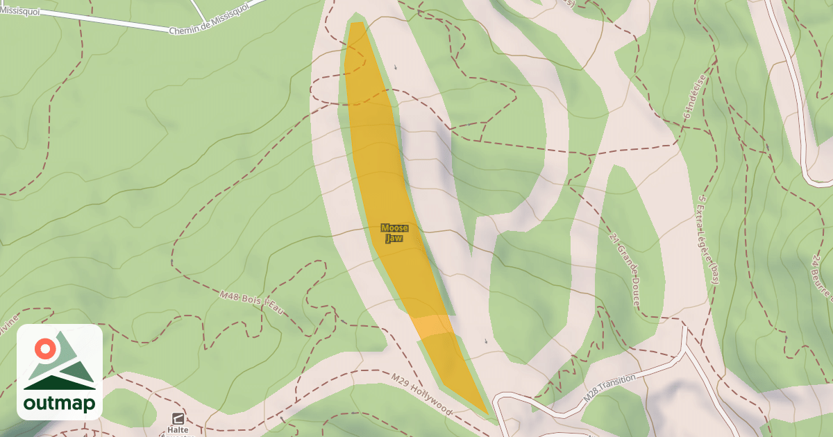 Map of Moose Jaw