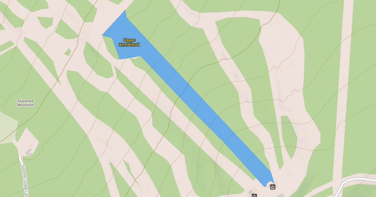 Map preview of Upper Arrowhead