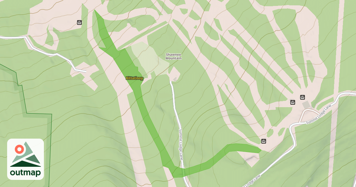 Map of Kittatinny