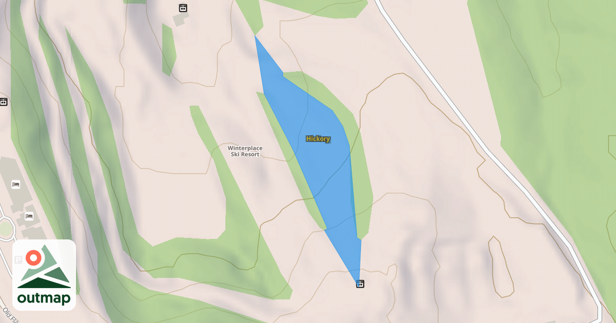 Map of Hickory