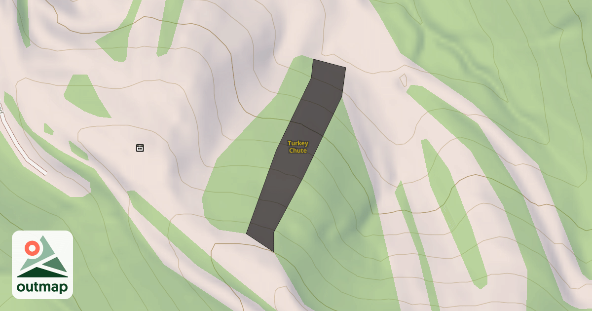 Map of Turkey Chute