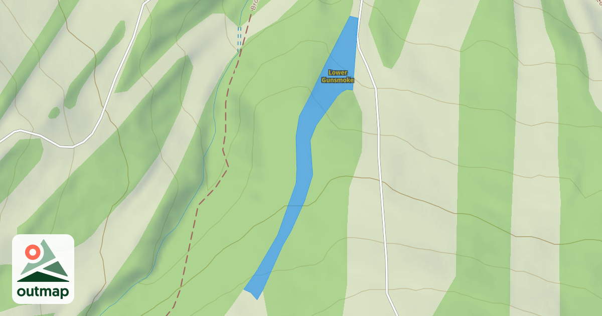 Map of Lower Gunsmoke