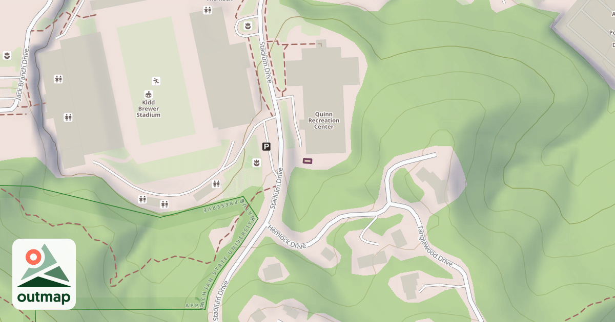 Map of Climbing Gym