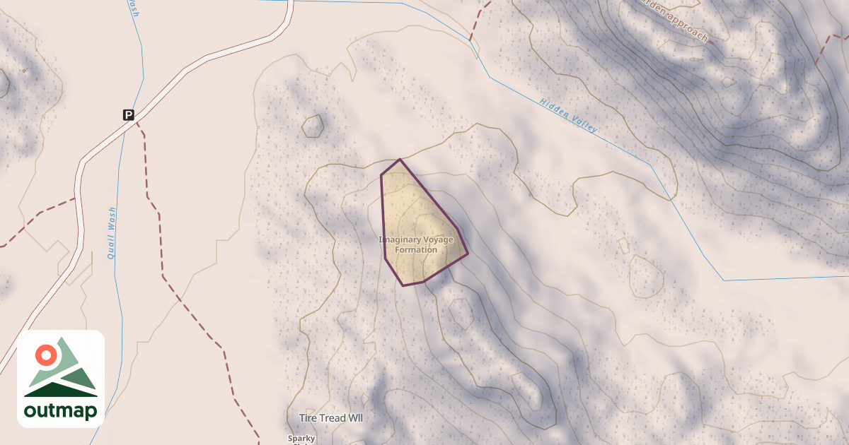 Map of Imaginary Voyage Formation