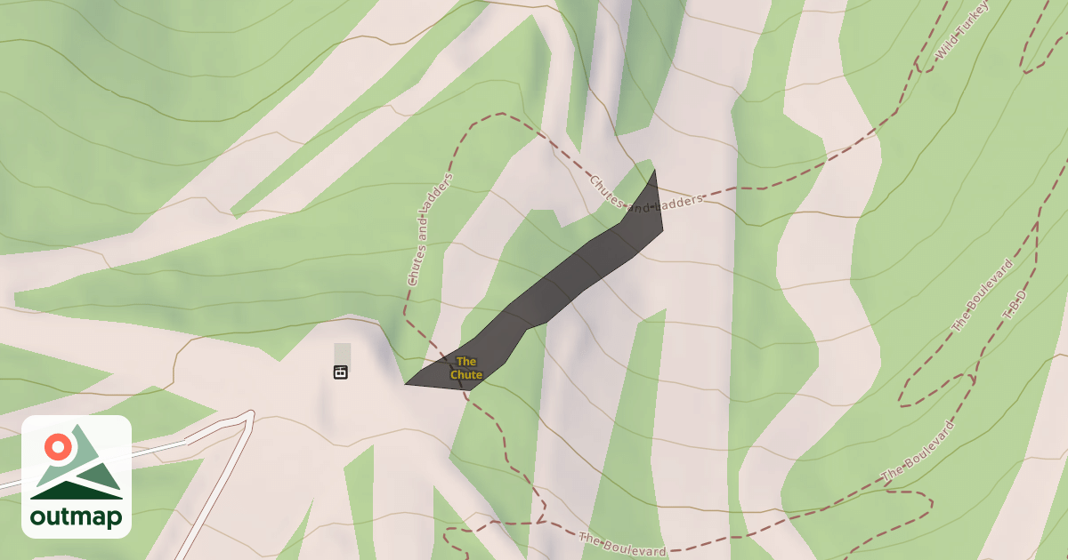 Map of The Chute