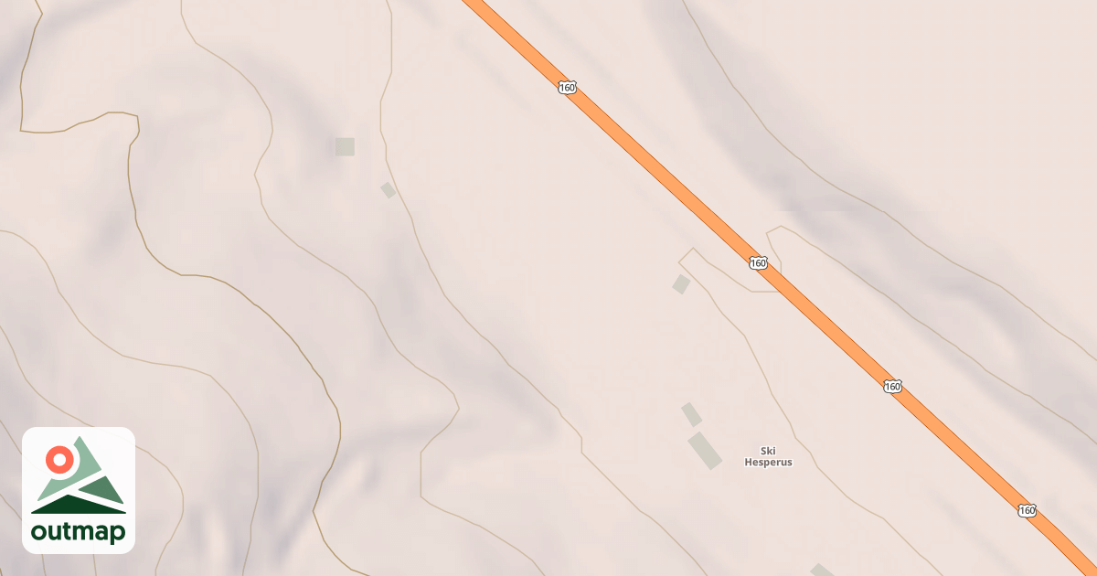 Map of Tubing Hill