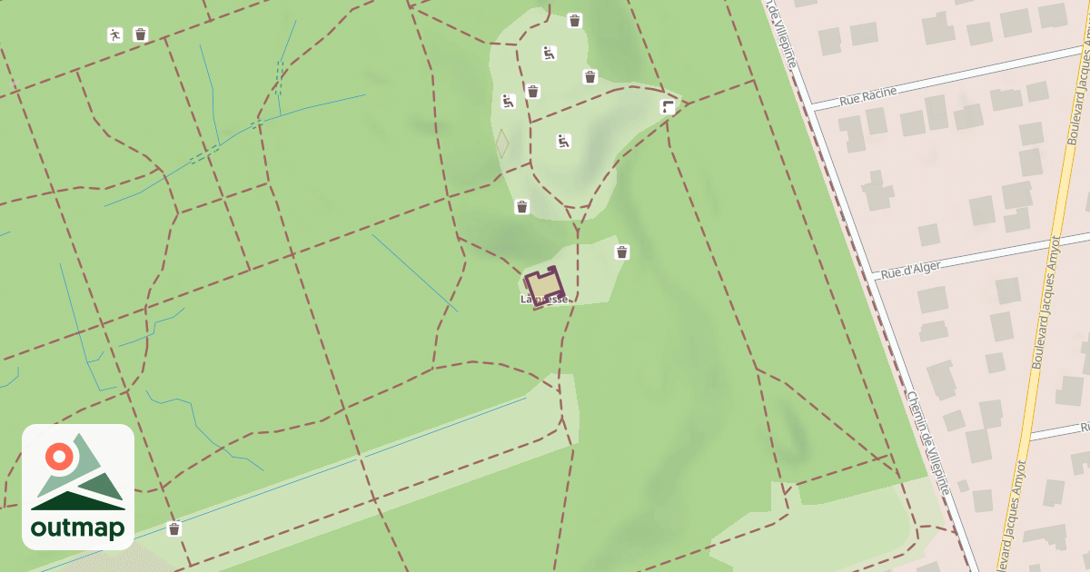 Map of La presse