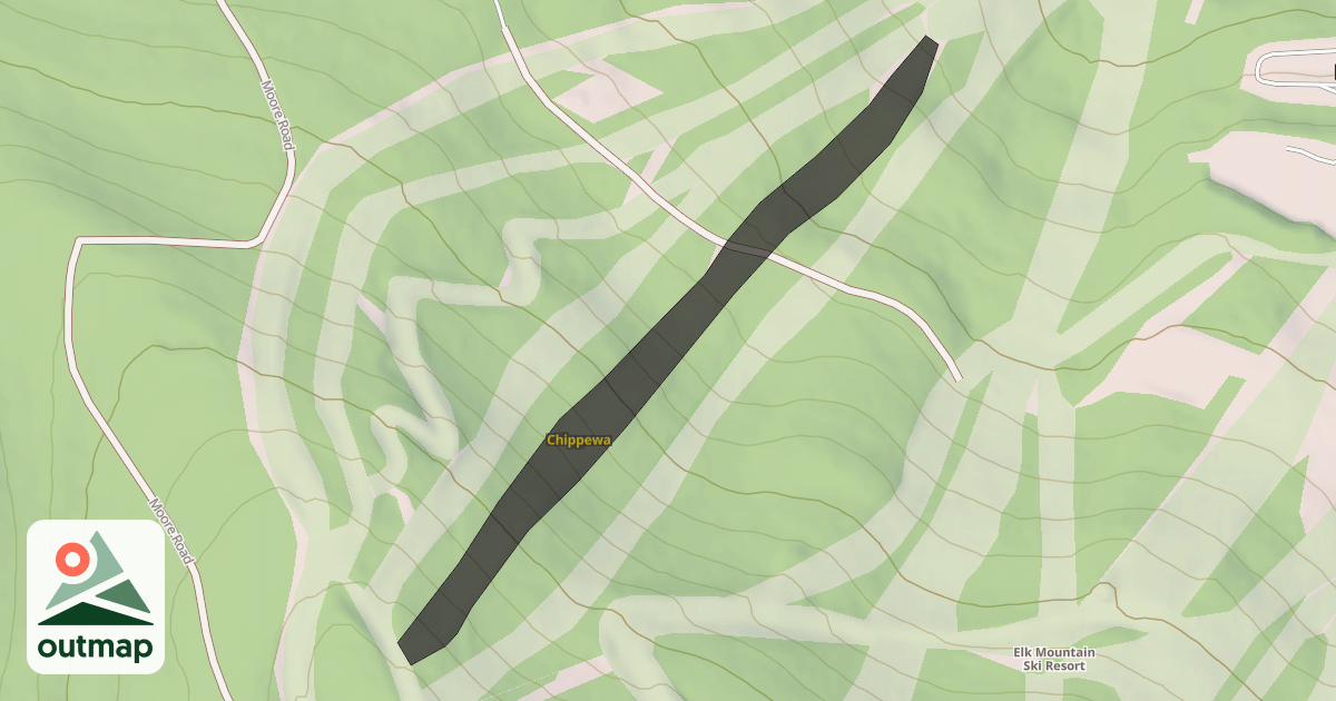 Map of Chippewa
