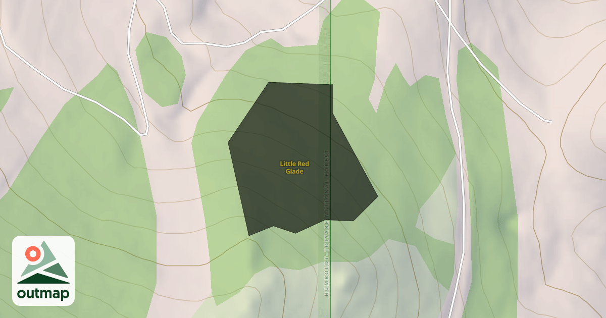 Map of Little Red Glade